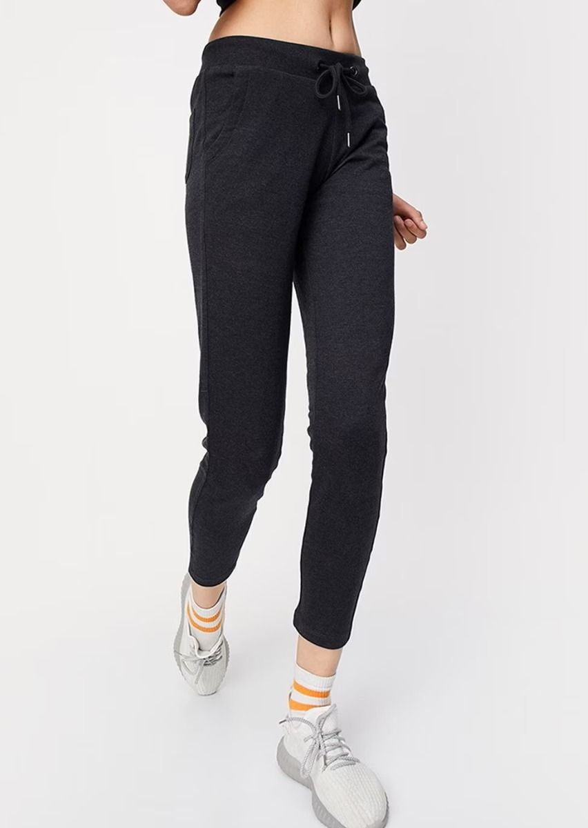 Buy Grey Trousers & Pants for Women by Fable Street Online | Ajio.com